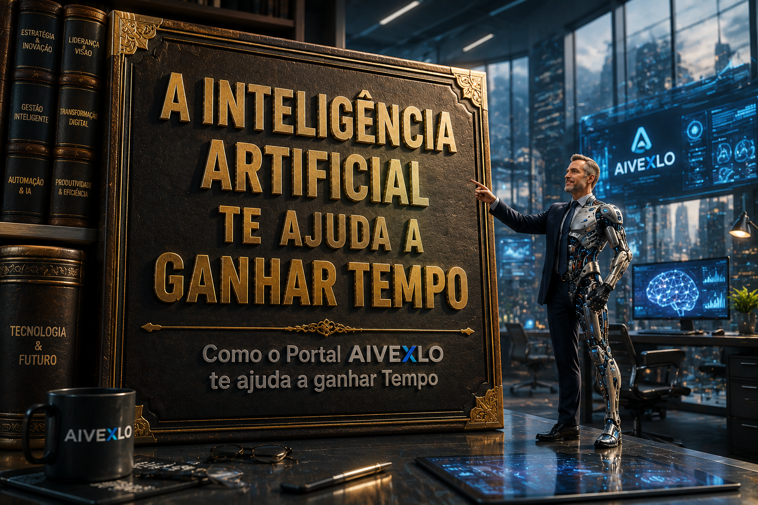 Como o Portal AIVEXLO te ajuda o ganhar Tempo