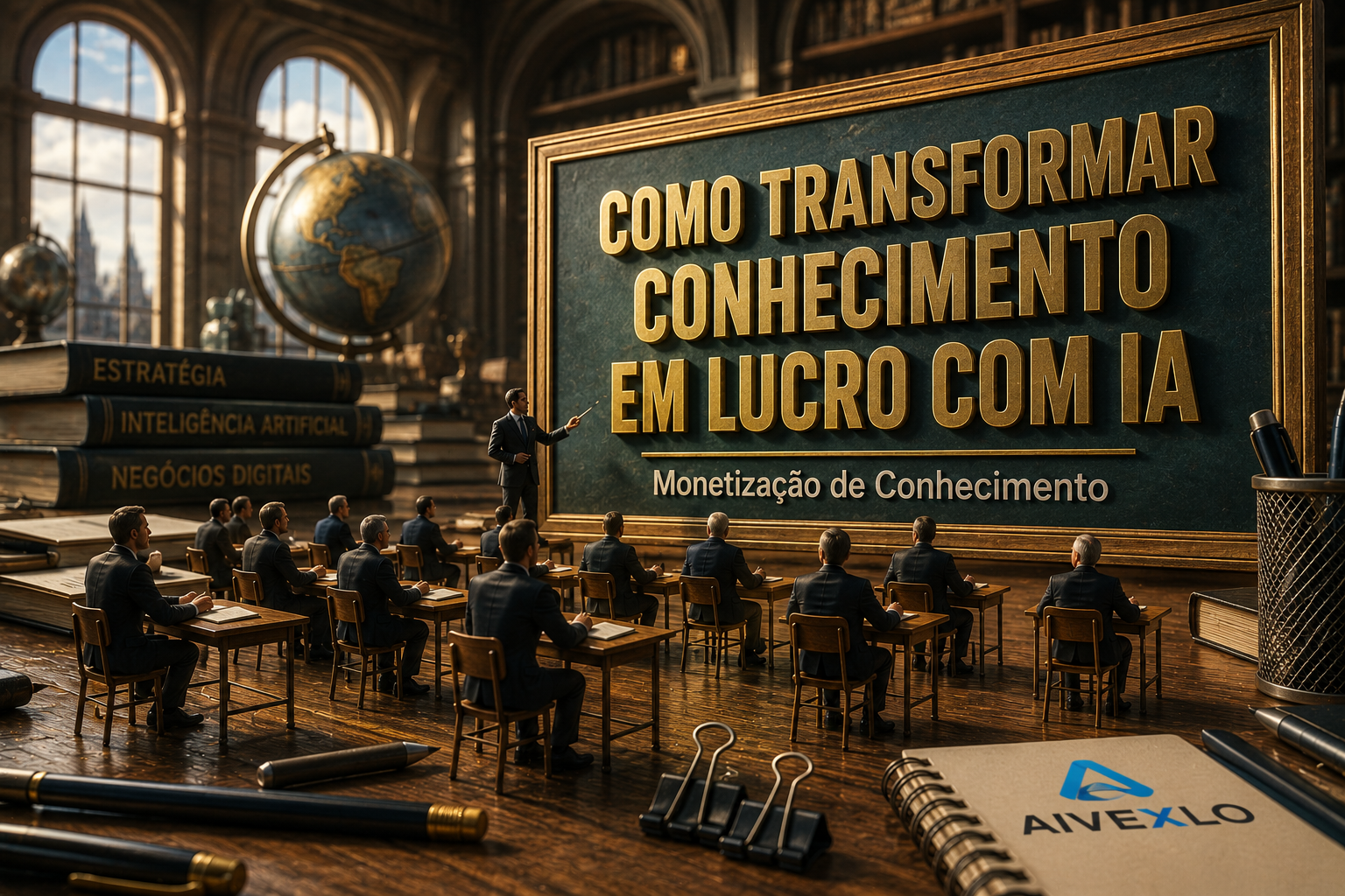 Como Transformar Conhecimento em Lucro com IA
