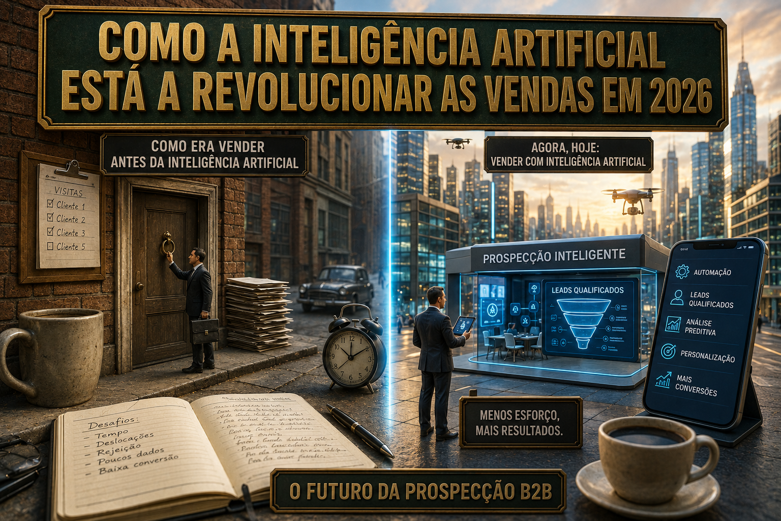 Como a Inteligência Artificial Está a Revolucionar as Vendas em 2026