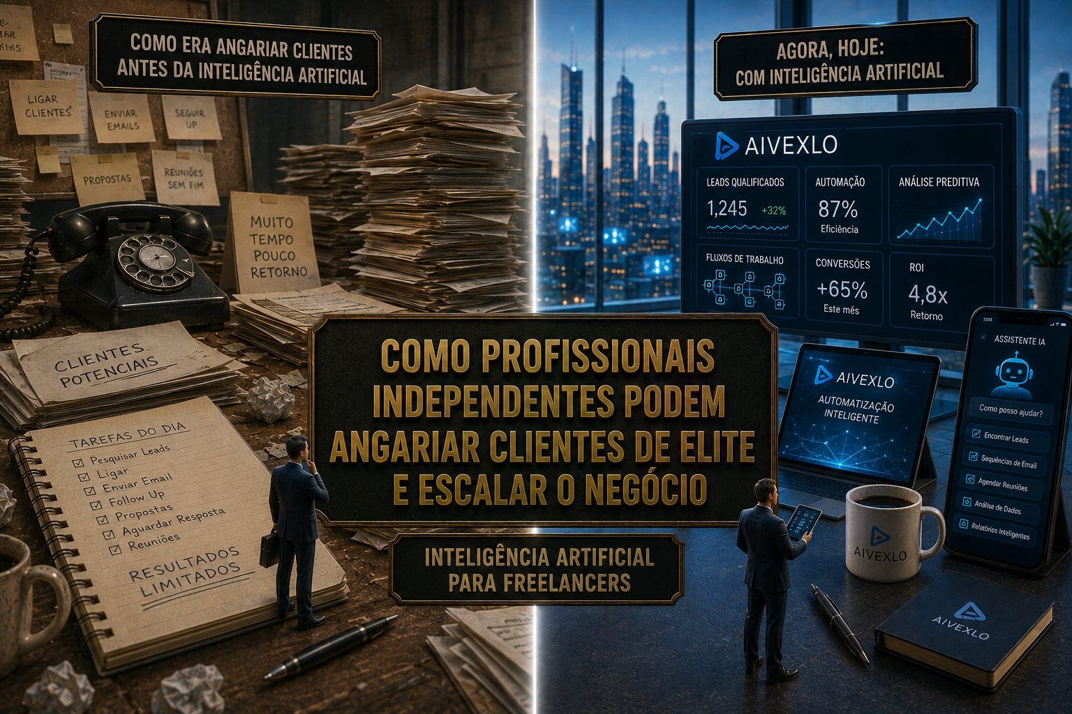 Como Profissionais Independentes Podem Angariar Clientes de Elite e Escalar o Negócio